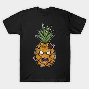 Halloween Zombie Pineapple T-Shirt